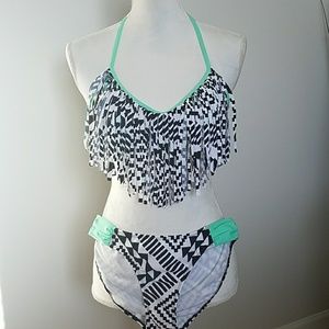 New fringe bikini